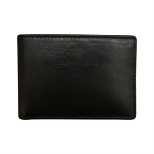 Men's Wallet Compact Bifold with Left Flip