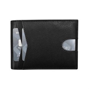 Men's Wallet Aniline Front Pocket Bifold