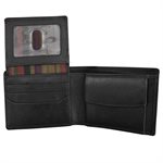 Men's Wallet Bifold with Coin Pocket