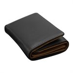 Men's Wallet Trifold with Center Flip