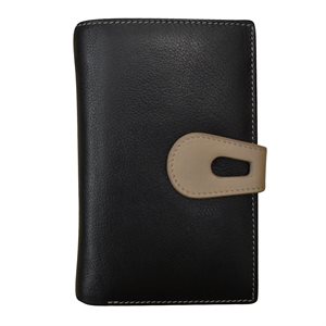 Midi Wallet with Cut Out Tab