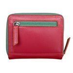 Small Multi Color Zip Wallet
