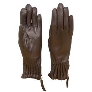 Ribbed Zip Tech Gloves